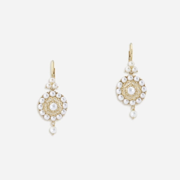 D&G Pearl Earrings