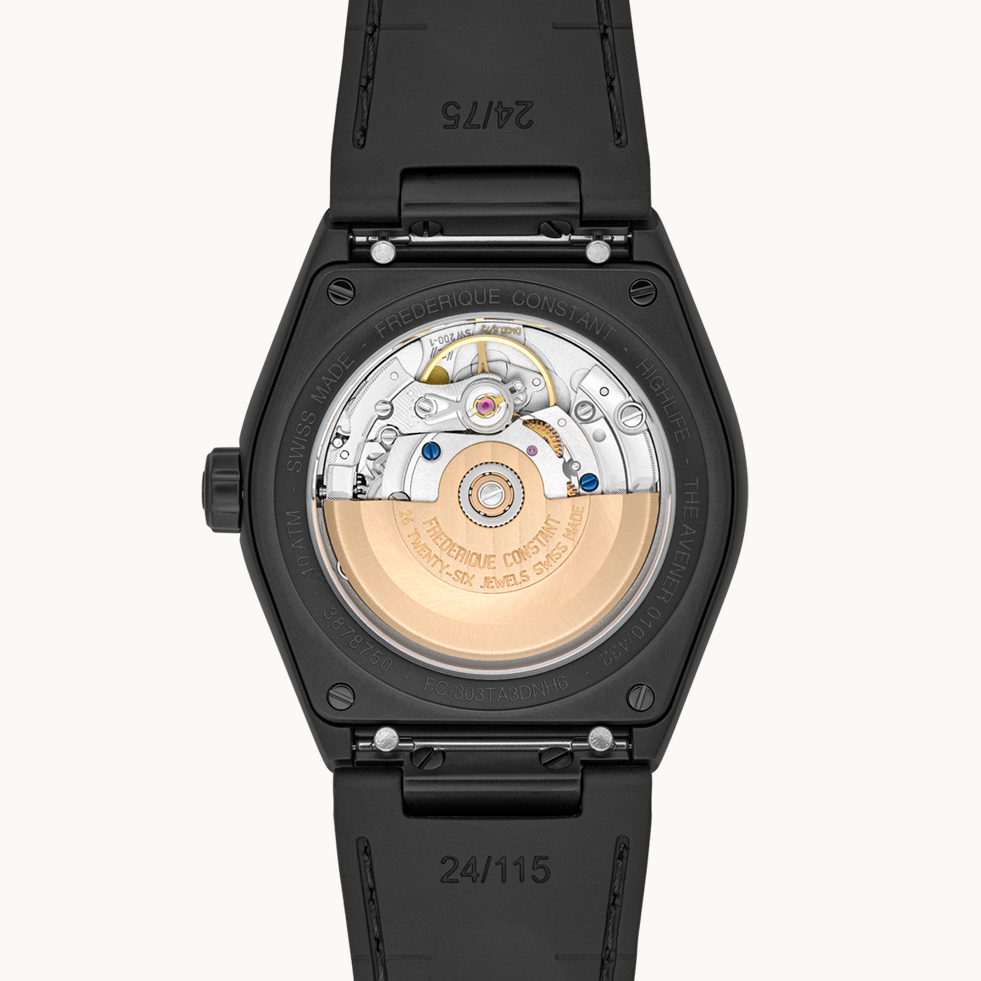 Men's Watch Frederique Constant X The Avener Highlife