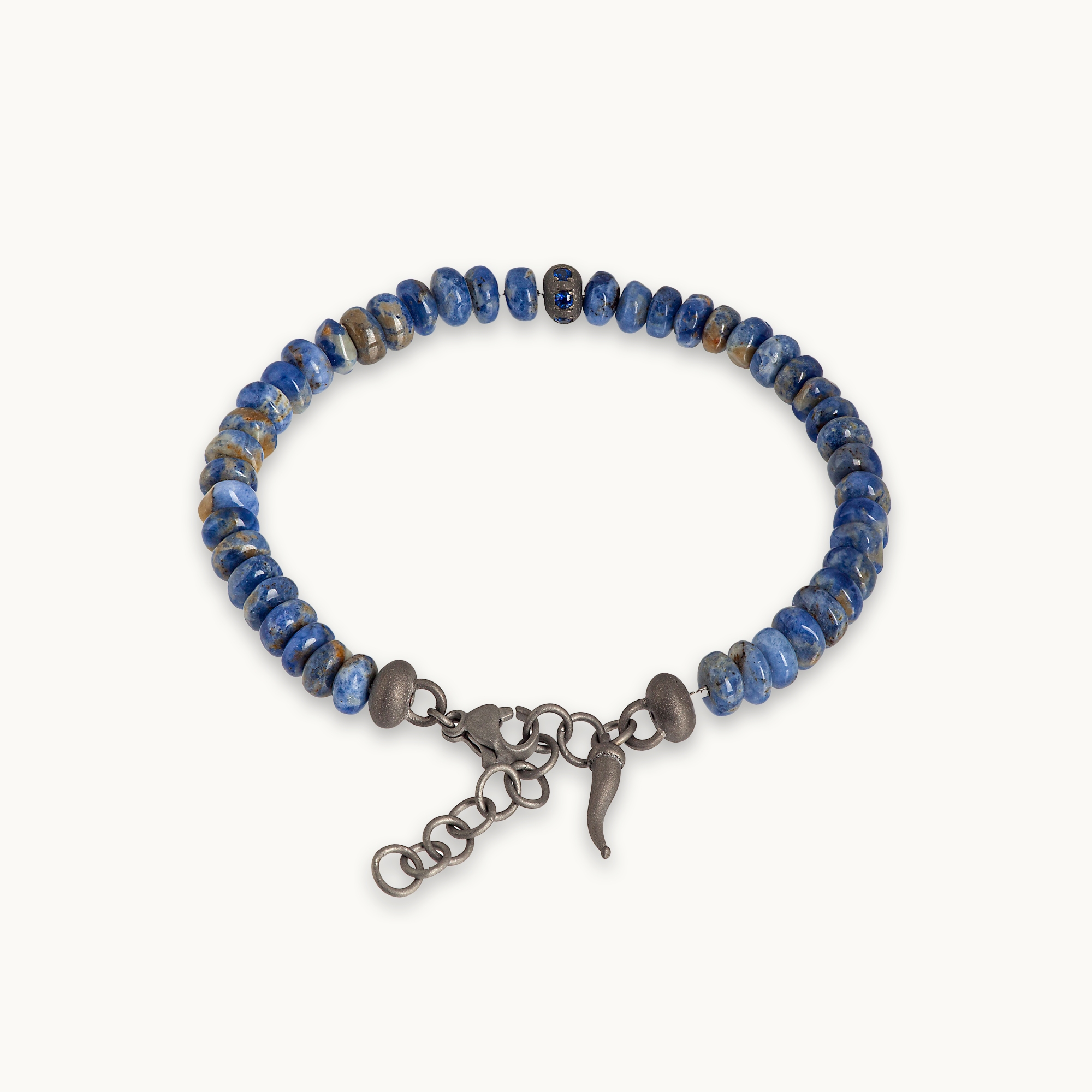 Men's Bracelet Mano J Heart Stone