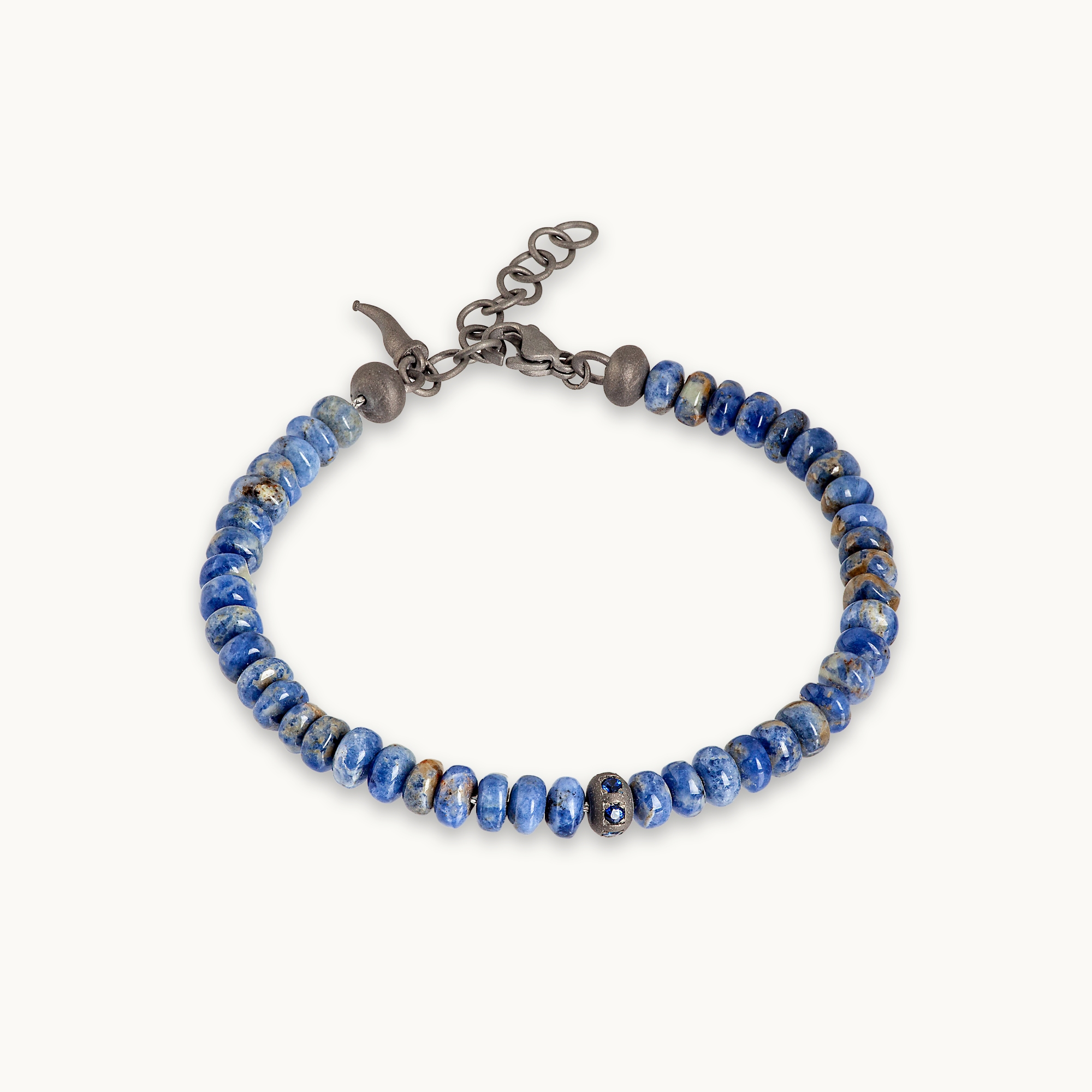 Men's Bracelet Mano J Heart Stone