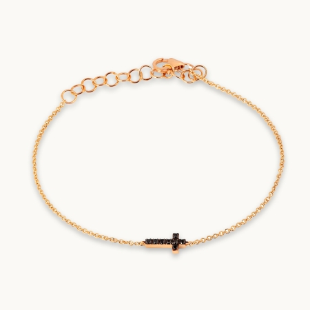Minimal Cross Men's Bracelet