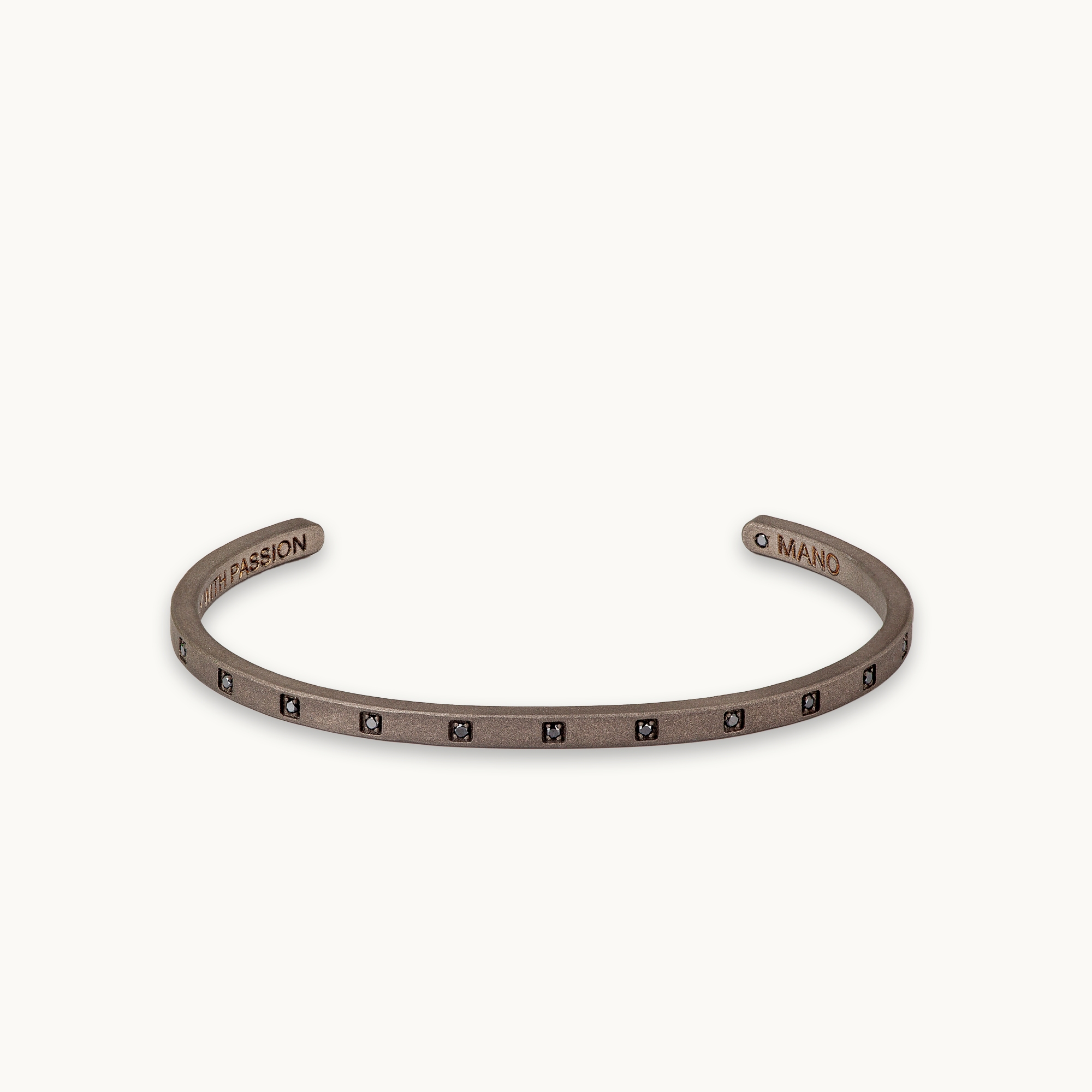 Minimal Schiava Titanium Bracelet