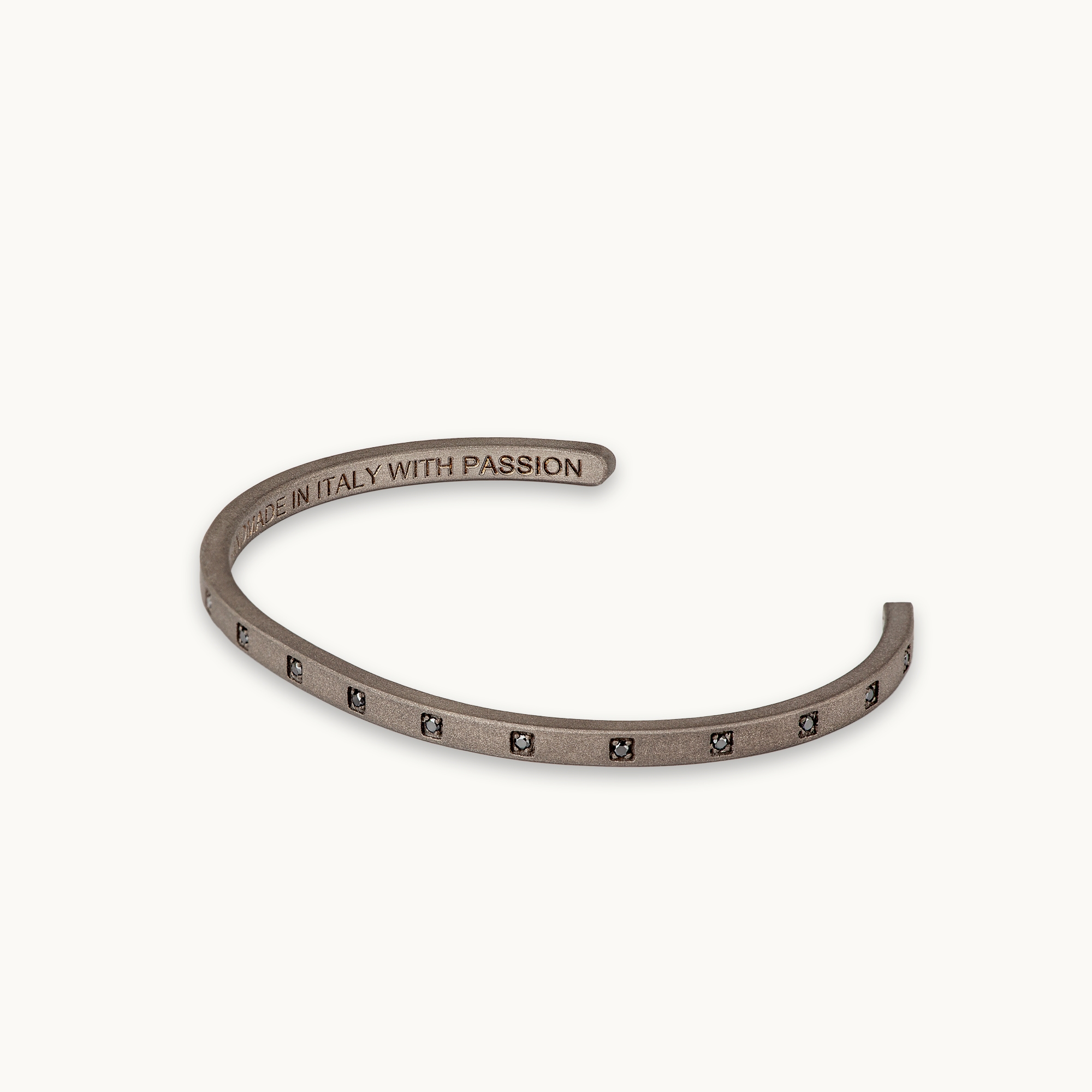 Minimal Schiava Titanium Bracelet