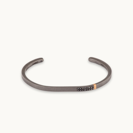 Minimal Schiava Titanium Bracelet