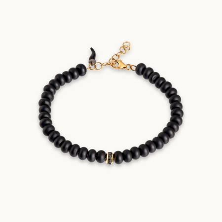 Men’s Bracelet Mano J Heart Stone