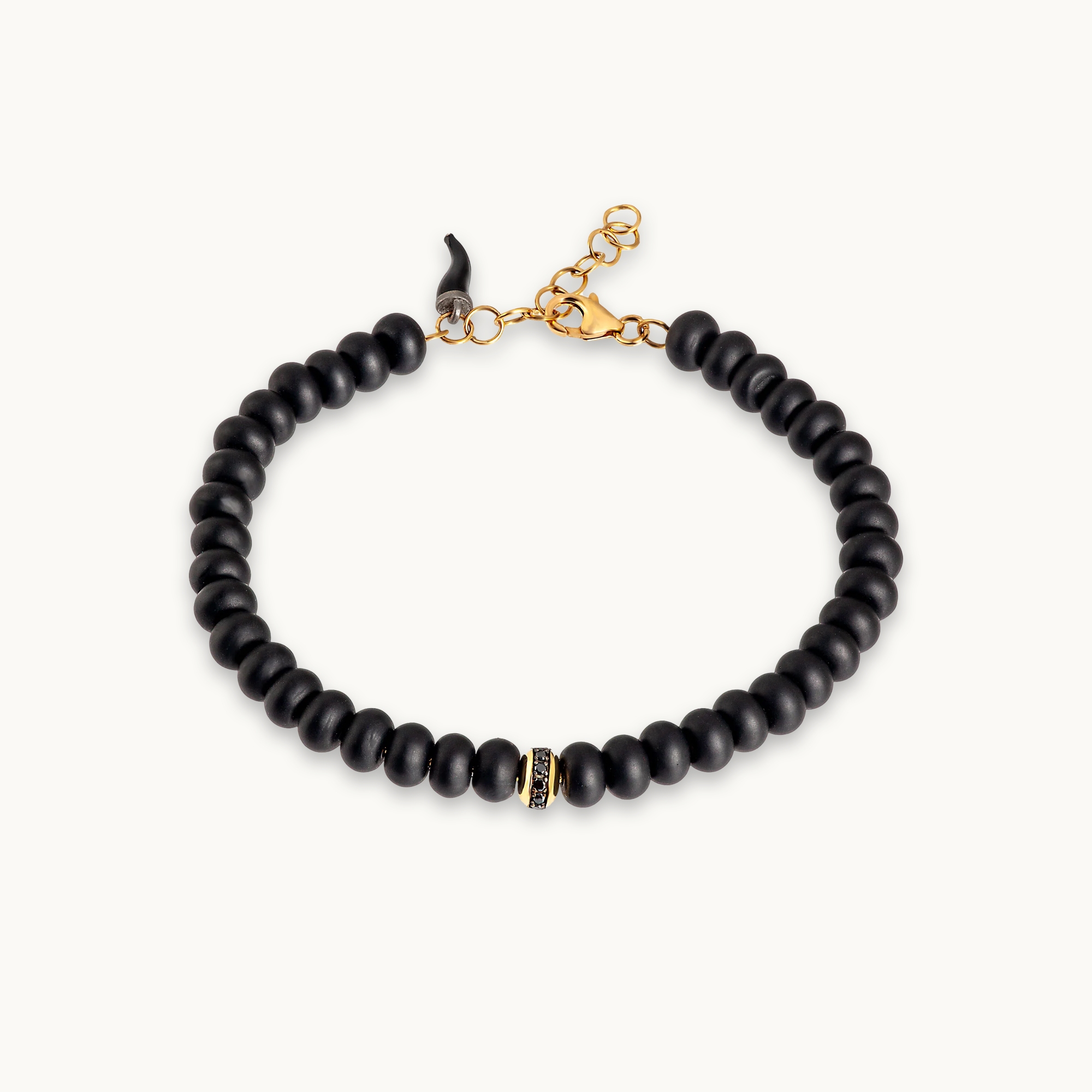 Men’s Bracelet Mano J Heart Stone