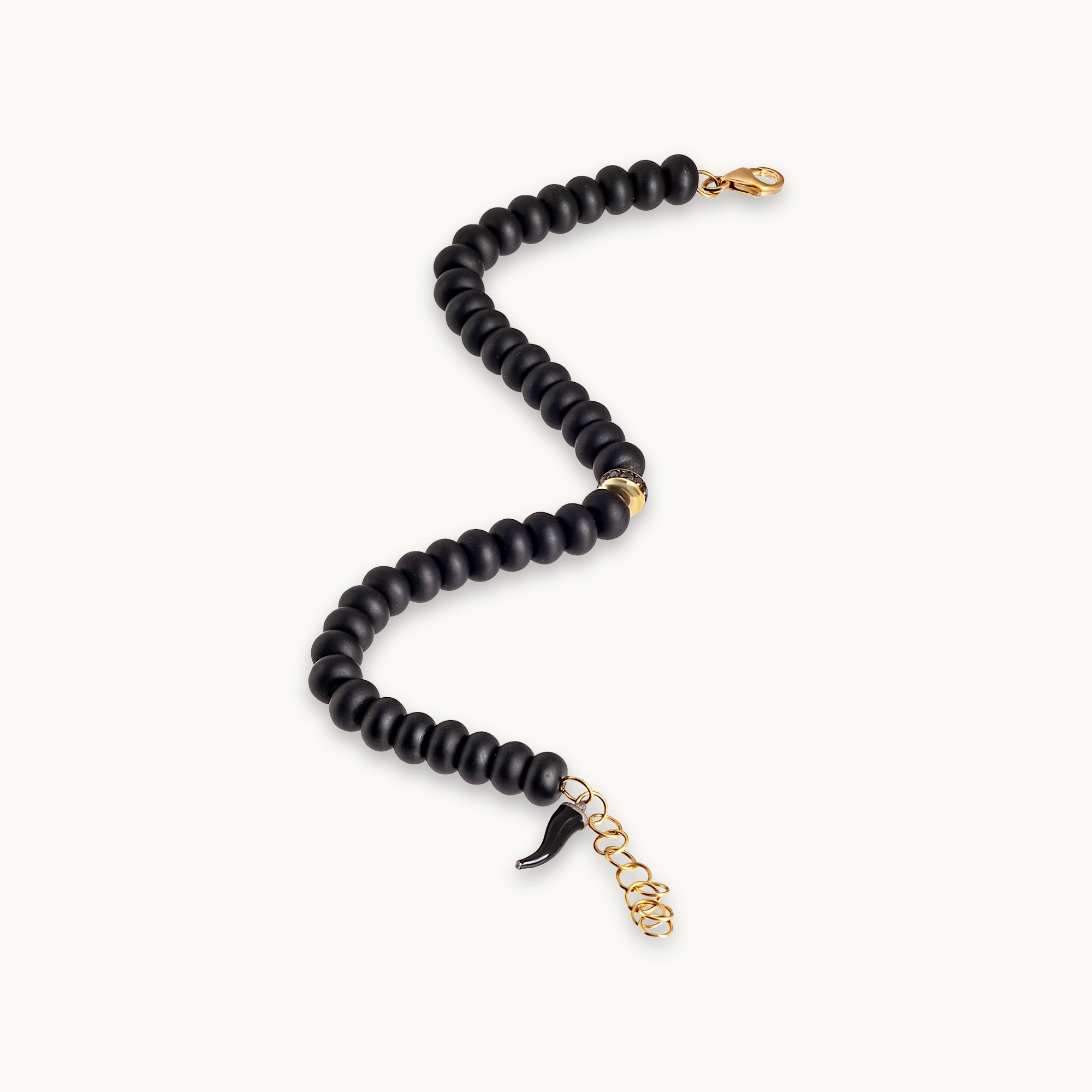 Men’s Bracelet Mano J Heart Stone