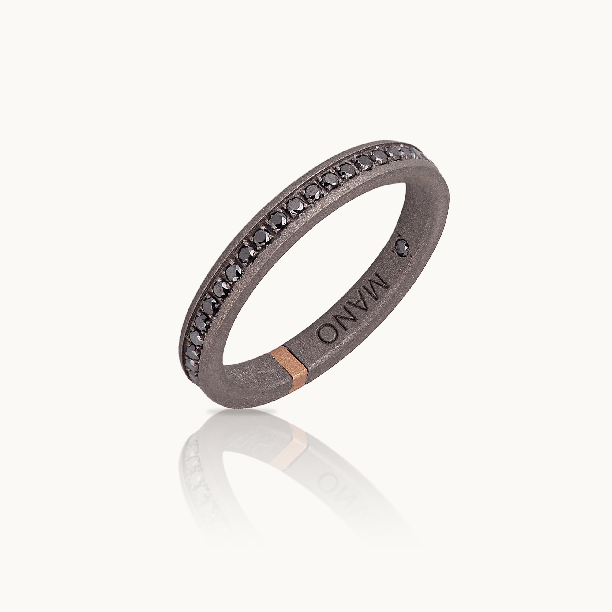 Men's Ring Mano J Minimal Eternity