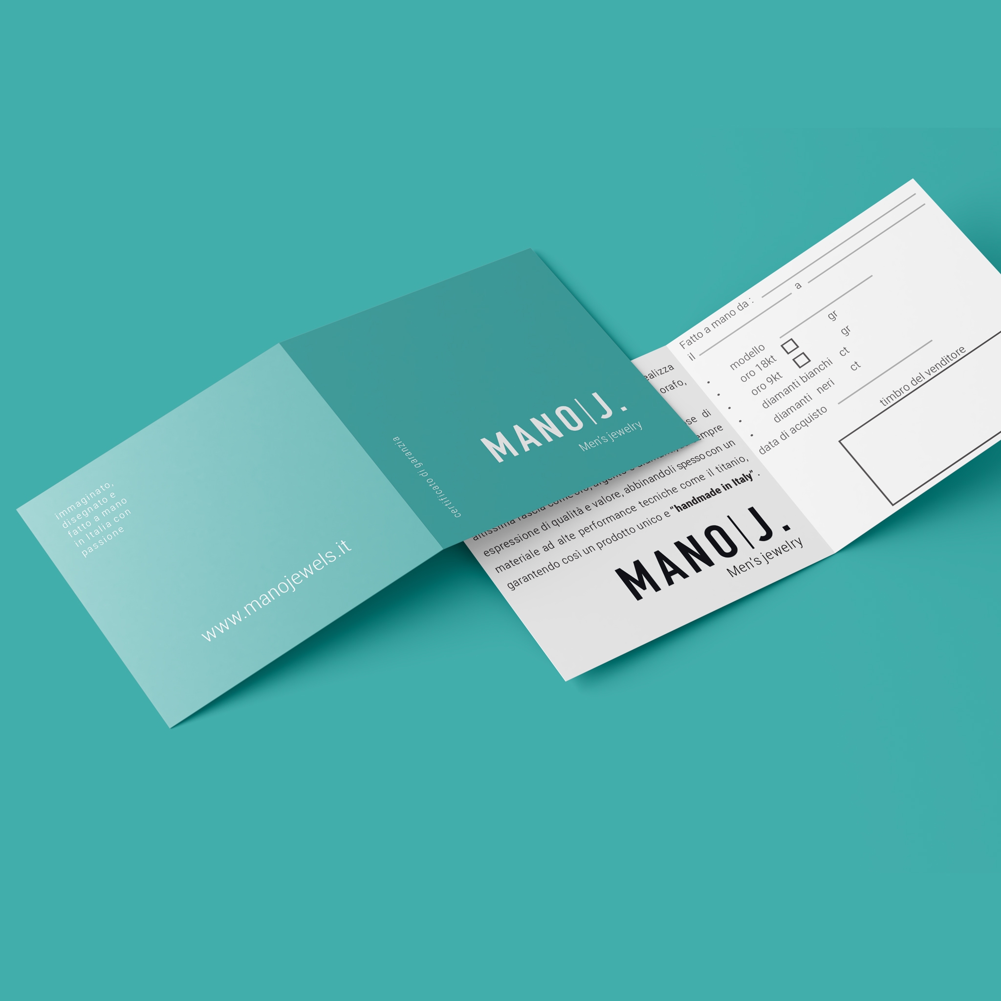 Men's Ring Mano J Minimal Quadrata