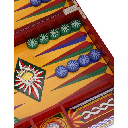 Dolce&Gabbana Carretto Siciliano Backgammon Set