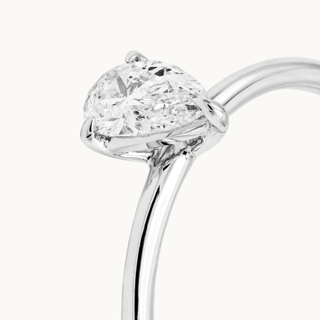 Pear Diamond Engagement Ring