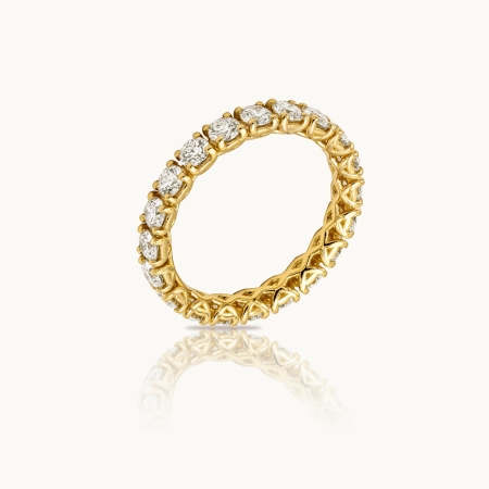 Women’s Eternity Ring with Diamonds