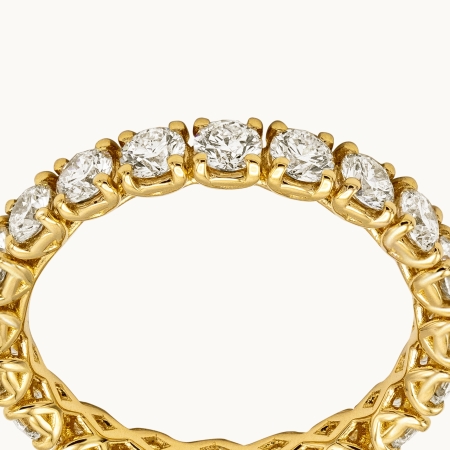 Women’s Eternity Ring with Diamonds