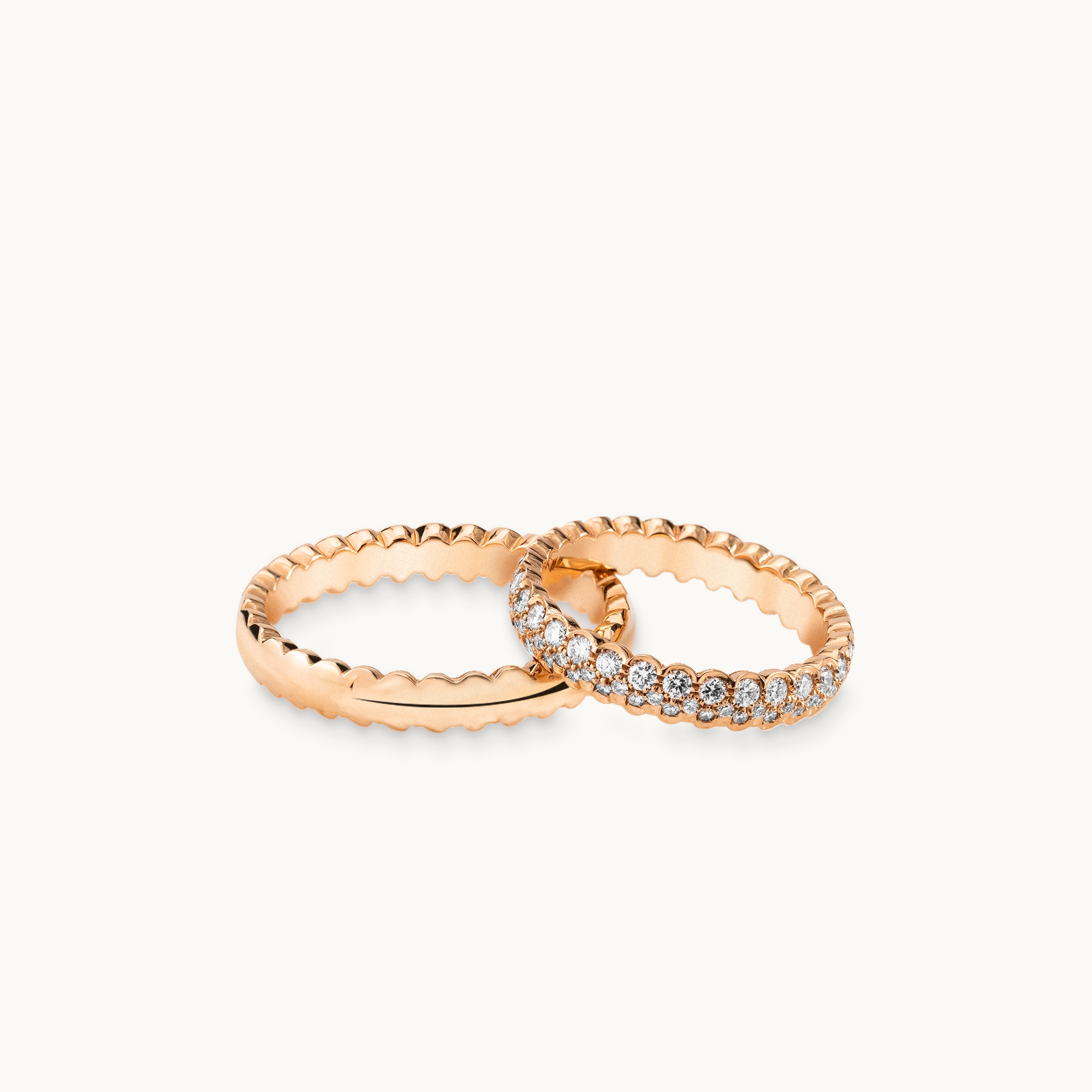 Pollelo Wedding Band Set