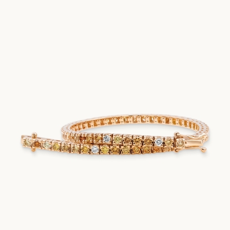 Women’s Tennis Bracelet Rexha Gold
