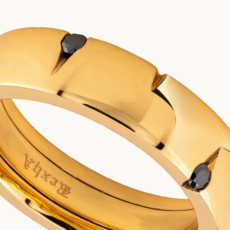 Unazë për Meshkuj Rexha Gold Hombre