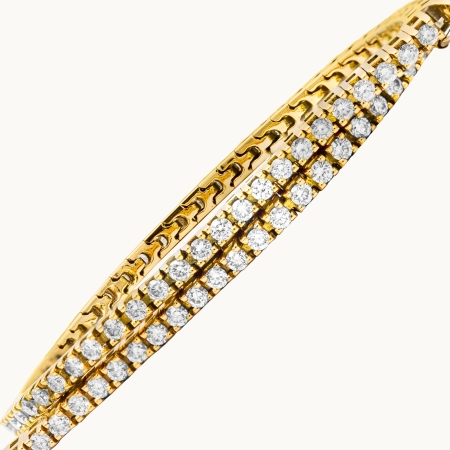 Women’s Tennis Bracelet Rexha Gold