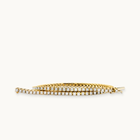 Women’s Tennis Bracelet Rexha Gold
