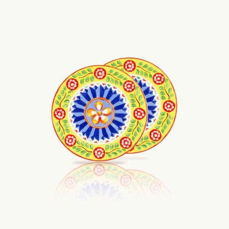 Dolce&Gabbana Carretto Siciliano Bread Plate Set
