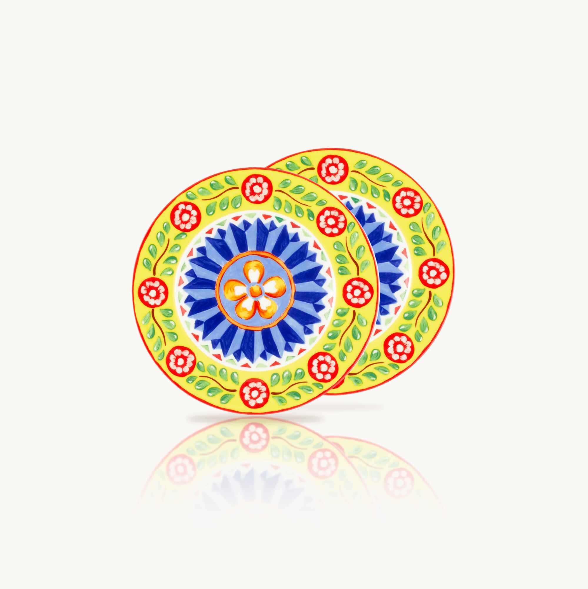 Dolce&Gabbana Carretto Siciliano Bread Plate Set