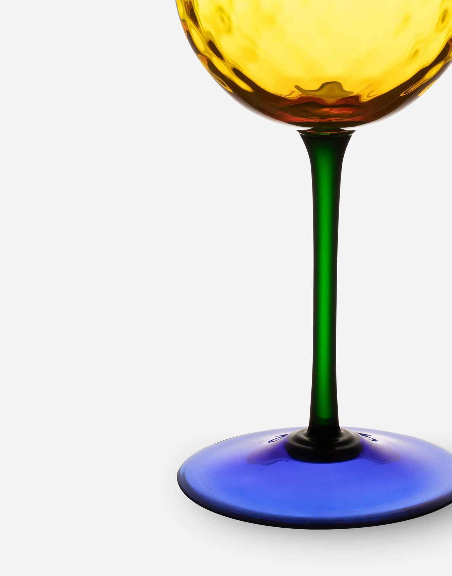 Dolce&Gabbana Carretto Siciliano Red Wine Glass