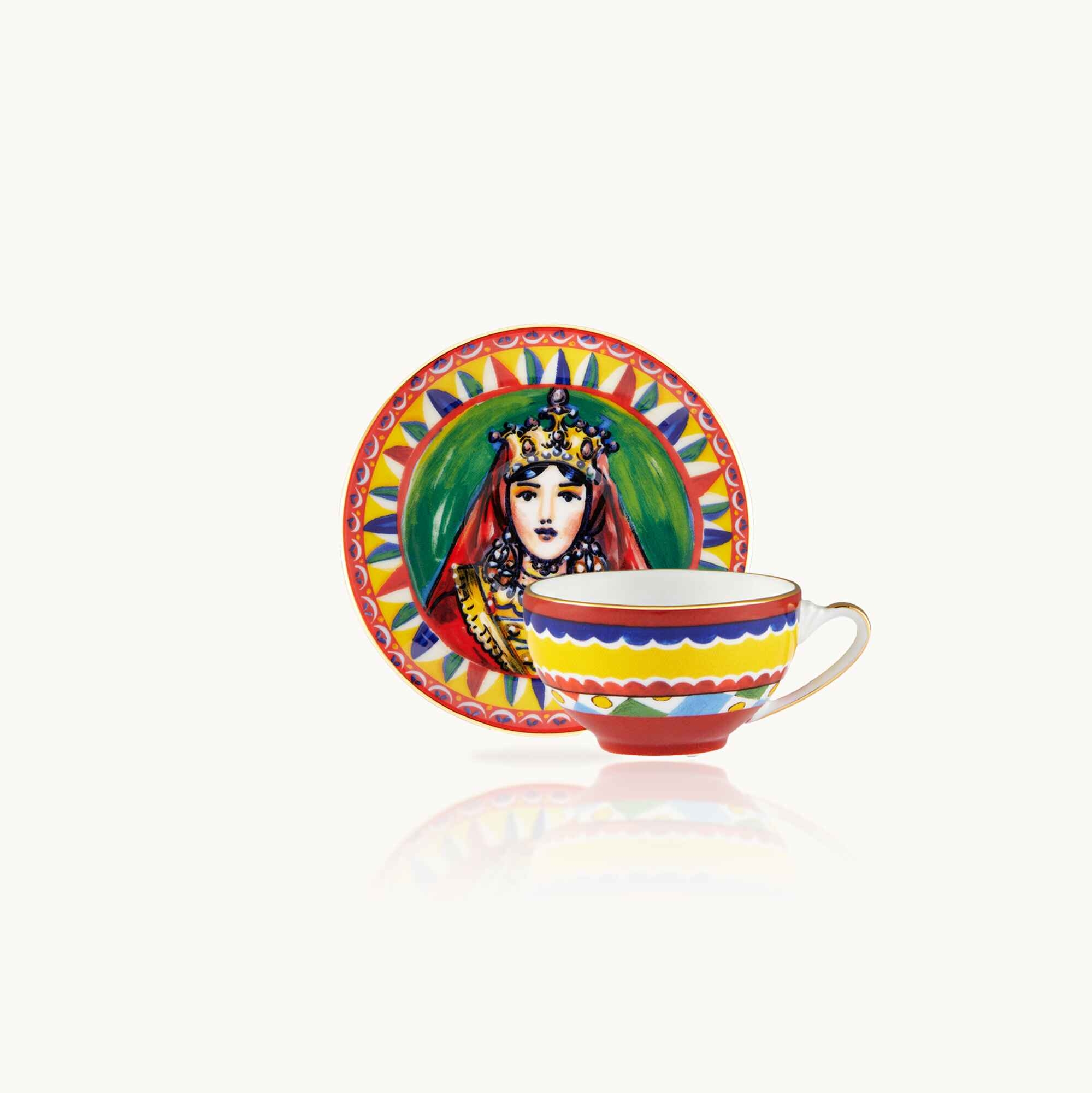 Dolce&Gabbana Carretto Siciliano Espresso Set