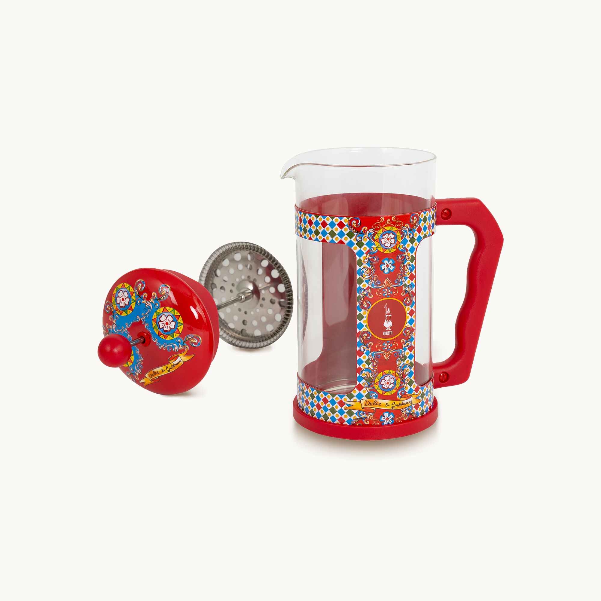 BIALETTI DOLCE&GABBANA Carretto Siciliano French Press