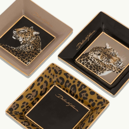 Set Mbajtësesh Dekorative Dolce&Gabbana Leopardo