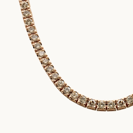 Women’s Tennis Necklace Rexha Gold