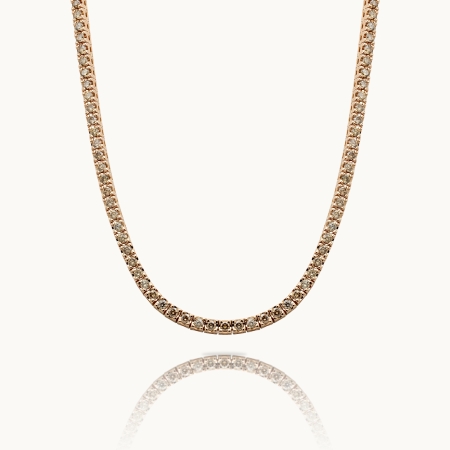 Women’s Tennis Necklace Rexha Gold