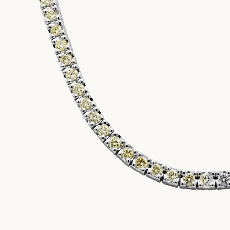 Women’s Tennis Necklace Rexha Gold