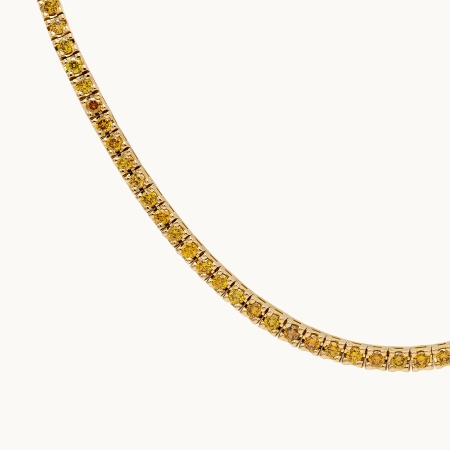 Women’s Tennis Necklace Rexha Gold