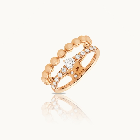 Women’s Ring Casato Boutique Double Bubble
