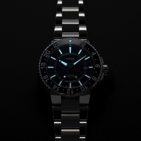 Men’s Watch Oris Aquis Gmt Date