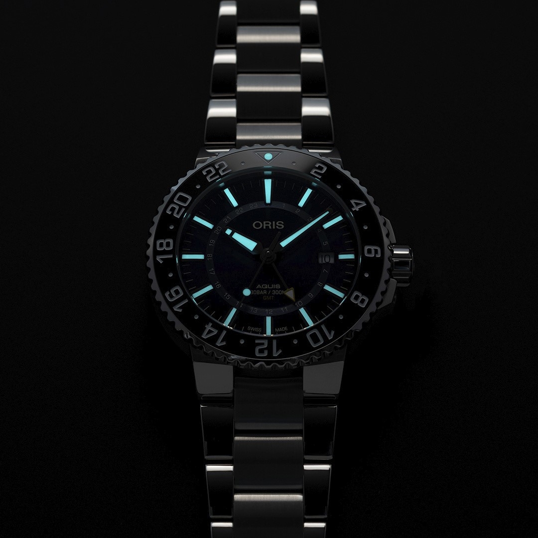 Men’s Watch Oris Aquis Gmt Date